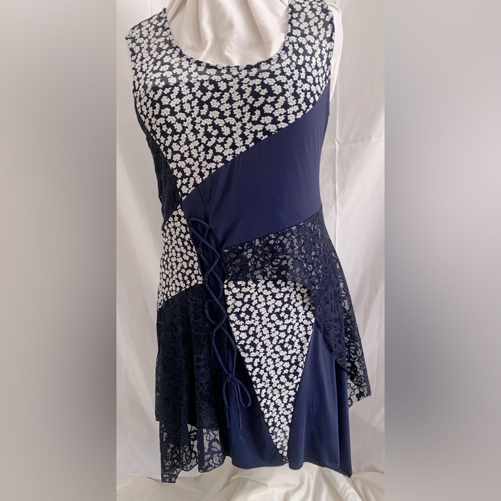 Marie-Claire asymmetrical dress NWT